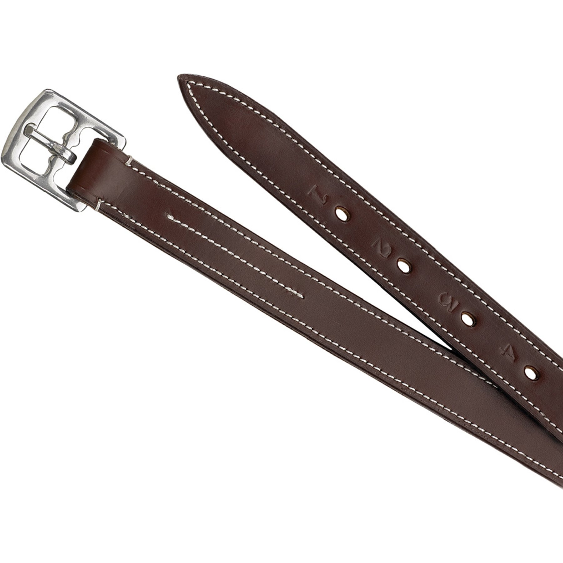 Camelot Child Lined Leathers, Brown, 7/8 x 48-in