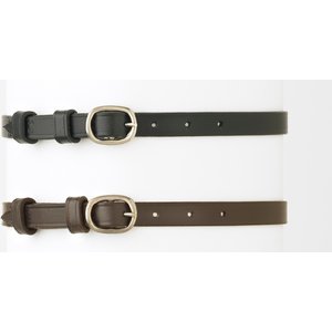 Camelot Ladies Spur Straps, 1/2 x 18-in, Black