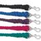 Show in main carousel: Equi-Essentials 3-Ply Cotton Horse Lead with Chrome Plated Snap, 8-ft, Turquoise slide 2 of 5