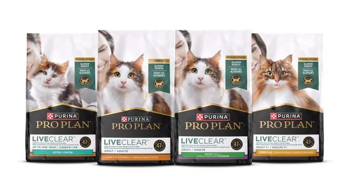 PURINA PRO PLAN LIVECLEAR 子猫用　50g 80袋 Amazon.com : Purina Pro Plan LiveClear With Probiotics