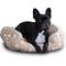 Show in main carousel: Wag and Wiggle Tan Dogs Cuddler Dog Bed, Tan slide 2 of 5