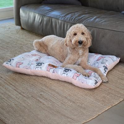 Show full view: Wag and Wiggle Dog Crate Mat, Pink, 38-in slide 5 of 5