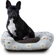 Show in main carousel: Wag and Wiggle Doggie Frames Cuddler Dog Bed, Grey slide 3 of 6