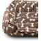 Show in main carousel: Wag and Wiggle All Over Bones Cuddler Dog Bed, Brown slide 3 of 6