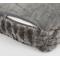 Show in main carousel: JESSICA SIMPSON Faux Fur Calming Pillow Dog & Cat Bed with Removable Cover, Dark Grey slide 4 of 4