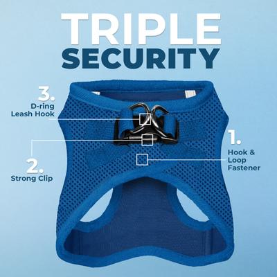 Show full view: Best Pet Supplies Voyager Step-in Air Dog Harness, Royal Blue, Large slide 2 of 10