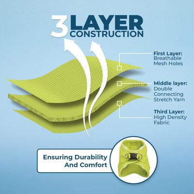 Show full view: Best Pet Supplies Voyager Step-in Air Dog Harness, Lime Green, Small slide 4 of 11