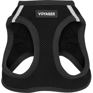 Best Pet Supplies Voyager Step-in Air Dog Harness, Black, Large