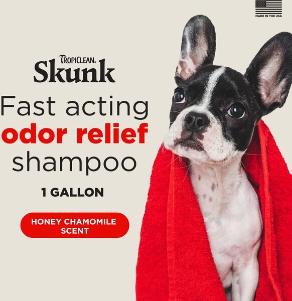 Petpost Skunk Odor Eliminator Dog Shampoo