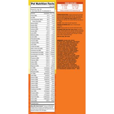 Show full view: Meow Mix Tender Centers Salmon & White Meat Chicken Dry Cat Food, 14.2-lb bag slide 8 of 10