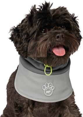 Show full view: Canada Pooch Cooling 2.0 Dog Snood, Grey, Medium slide 2 of 2