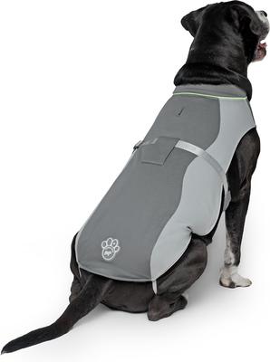 Show full view: Canada Pooch Cooling 2.0 Dog Vest, Grey, Small slide 3 of 5