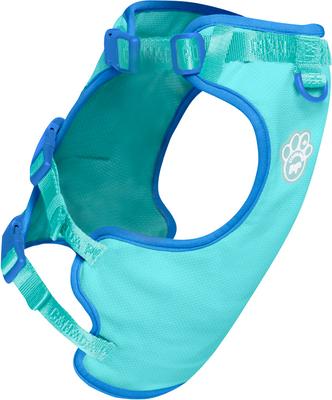 Show full view: Canada Pooch Cooling 2.0 Pull-On Dog Harness, Blue, Medium: 18 to 25 inches slide 4 of 6