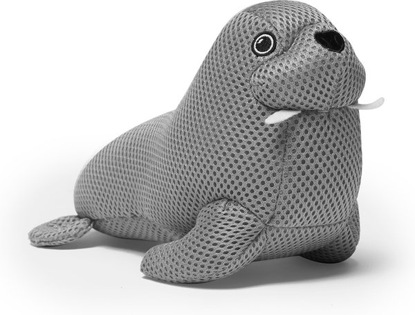 Canada Pooch Chill Seeker Cooling Pal Grey Walrus Dog Toy