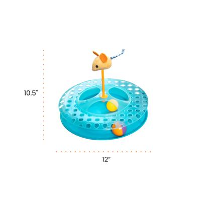 Show full view: Catstages Cheese Chase II Cat Toy with Catnip slide 9 of 12