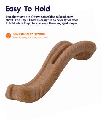 Show full view: Petstages Dogwood Flip & Chew Bone Tough Dog Chew Toy, Medium slide 4 of 11