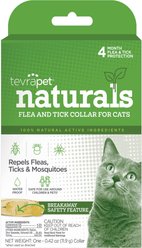 TevraPet Naturals Flea & Tick Collar for Cats, 1 Collar (4-mos. supply)