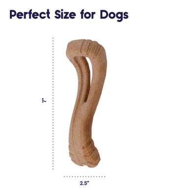 Show full view: Petstages Dogwood Flip & Chew Bone Tough Dog Chew Toy, Medium slide 6 of 11