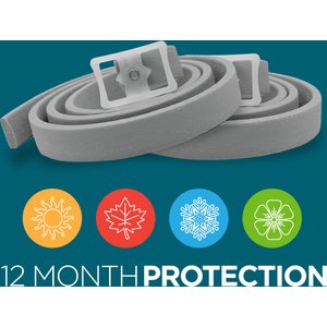 TevraPet Activate II Flea & Tick Collar for Small Dogs, 2 Collars (12-mos. supply)