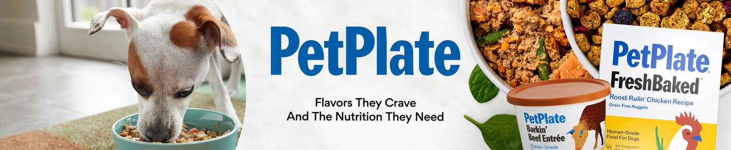 Petplate.  Flavors They Crave And The Nutrition They Need.