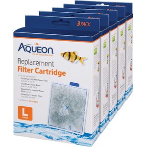 Aqueon QuietFlow Large Replacement Filter Cartridges, 15 count