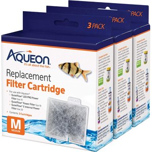 Aqueon QuietFlow Medium Replacement Filter Cartridges, 9 count