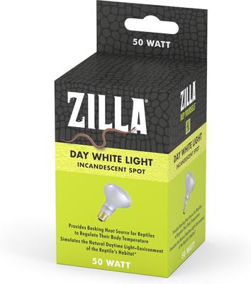 Show full view: Zilla Day White Reptile Basking Bulb, 50-watt slide 5 of 10