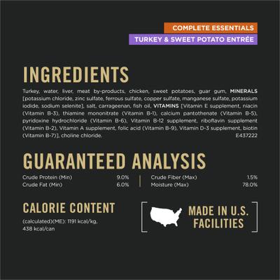 Show full view: Purina Pro Plan Complete Essentials Variety Pack Grain-Free Canned Dog Food, 13-oz, case of 12 slide 9 of 12