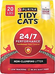 Tidy Cats 24/7 Performance Scented Non-Clumping Cat Litter, 20-lb bag