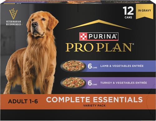 PURINA PRO PLAN Complete Essentials Variety Pack Adult High