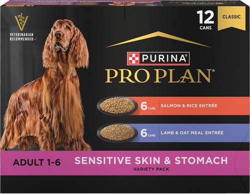 PURINA PRO PLAN Adult Sensitive Skin Stomach Salmon Lamb Wet