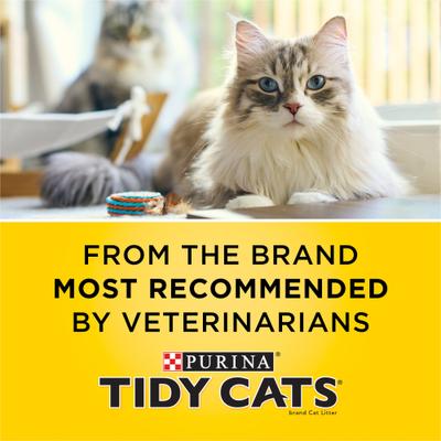 Show full view: Tidy Cats Tidy Care Alert Health Monitoring Unscented Non-Clumping Cat Litter, 8-lb bag slide 8 of 12