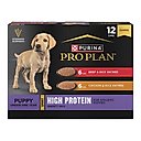 Purina Pro Plan Sport Development Puppy High Protein Beef & Rice Entrée & Chicken & Rice Entrée Variety Pack Wet Dog Food, 13-oz can, case of 12
