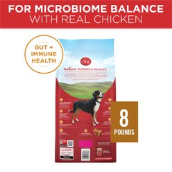 Purina ONE Natural Adult Chicken & Rice Formula Dry Dog Food, 8-lb bag slide 2 of 9