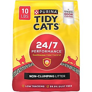 Tidy Cats 24/7 Performance Scented Non-Clumping Cat Litter, 10-lb bag
