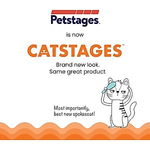 Catstages Straw-Babies Catnip Dental Cat Toy, 3 count