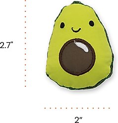 Catstages Lil' Avocato Cat Toy with Catnip slide 2 of 9