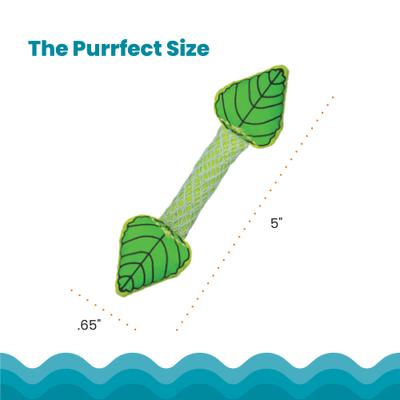 Show full view: Catstages Fresh Breath Mint Stick Cat Mesh Dental Chew Toy with Catnip, Green, 1 count slide 6 of 12