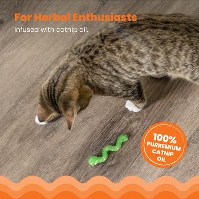 Show full view: Catstages ORKAkat Wiggle Worm Cat Toy with Catnip slide 3 of 11
