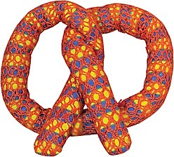 Catstages Plaque Away Pretzel Cat Toy with Catnip, Color Varies