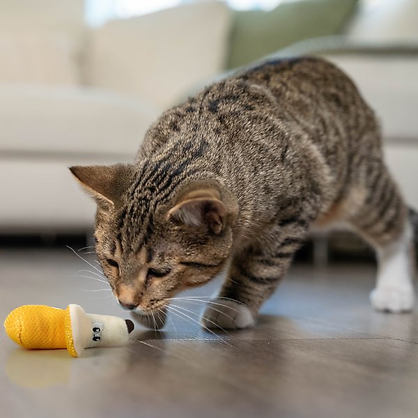 Show full view: Catstages Dental Banana Cat Chew Toy with Catnip slide 8 of 11