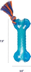 Pupstages ORKA Treat-Dispensing Bone Dog Chew Toy, Regular slide 2 of 8