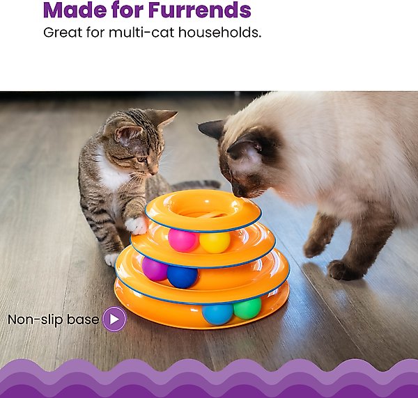 Show full view: Catstages Tower of Tracks Cat Toy slide 4 of 12