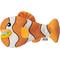 Show in main carousel: Outward Hound Big Mouthz Interactive Plush Puzzle with Treat Ball, Clown Fish Dog Toy, Orange slide 1 of 11