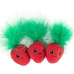 Catstages Straw-Babies Catnip Dental Cat Toy, 3 count