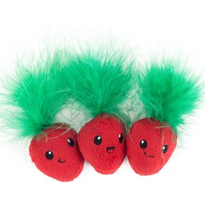 Catstages Straw-Babies Catnip Dental Cat Toy, 3 count