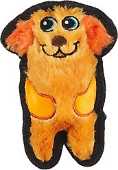 Outward Hound Durablez Tough Plush Dog Toy, Orange, X-Small
