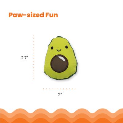 Show full view: Catstages Lil' Avocato Cat Toy with Catnip slide 5 of 11