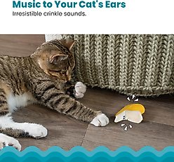 Catstages Dental Banana Cat Chew Toy with Catnip slide 2 of 9
