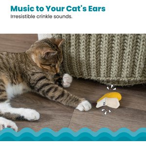 Catstages Dental Banana Cat Chew Toy with Catnip